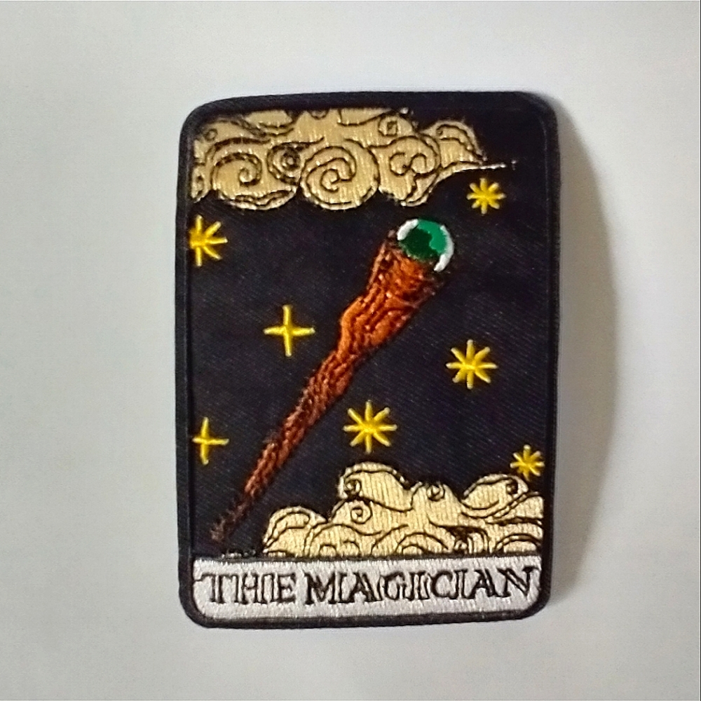 🧁 3/$30 The Magician Tarot-Inspired Embroidered Patch NEW